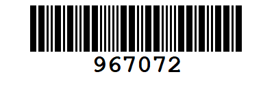 Code 25 ActiveBarcode: Code 25