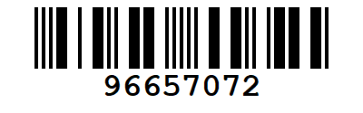 Code 25 Interleaved ActiveBarcode: Code 25 Interleaved