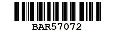 Code 39 ActiveBarcode: Code 39