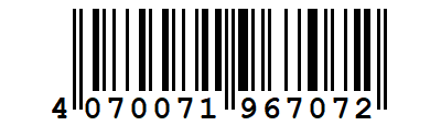 EAN-13, GTIN-13 European Article Number :: Global Trade Item Number barcode symbology description & information